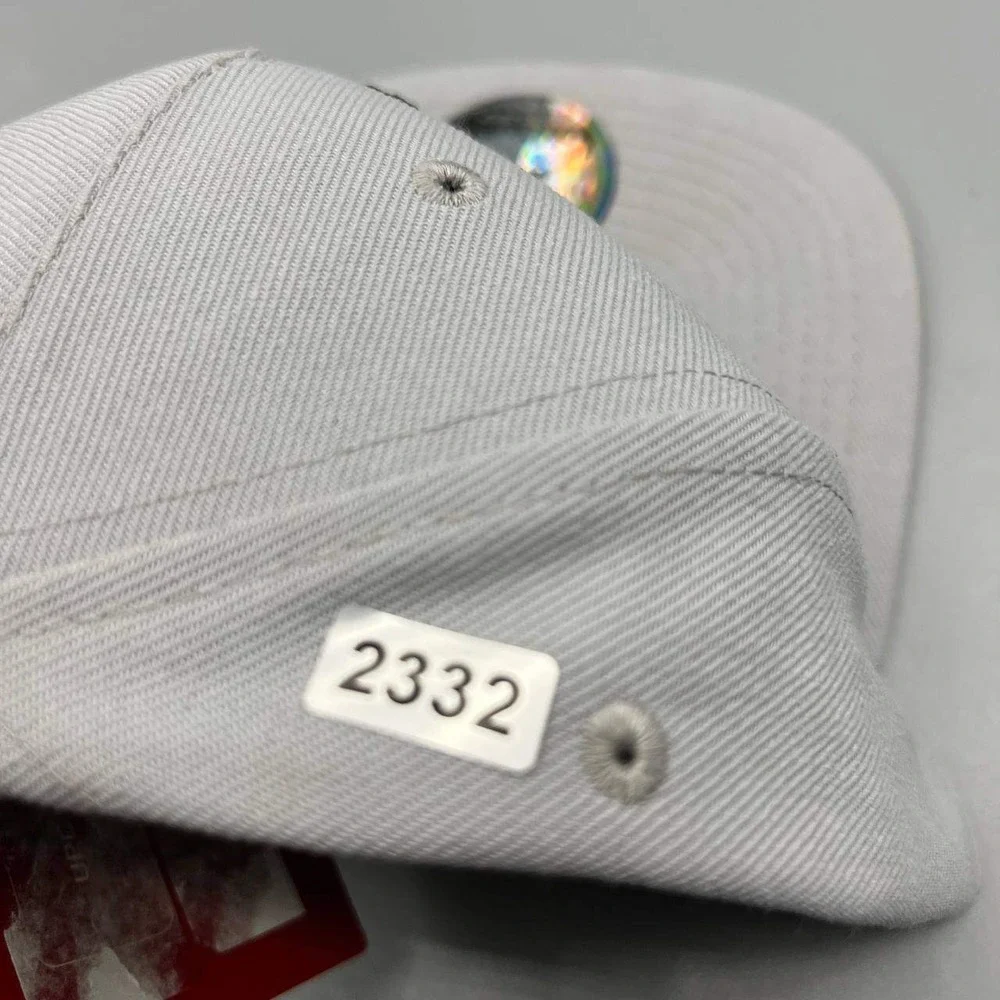 Air‎ Jordan Hat Men Gray Born and Bred Embroidered Jumpman Snap Back Cap New